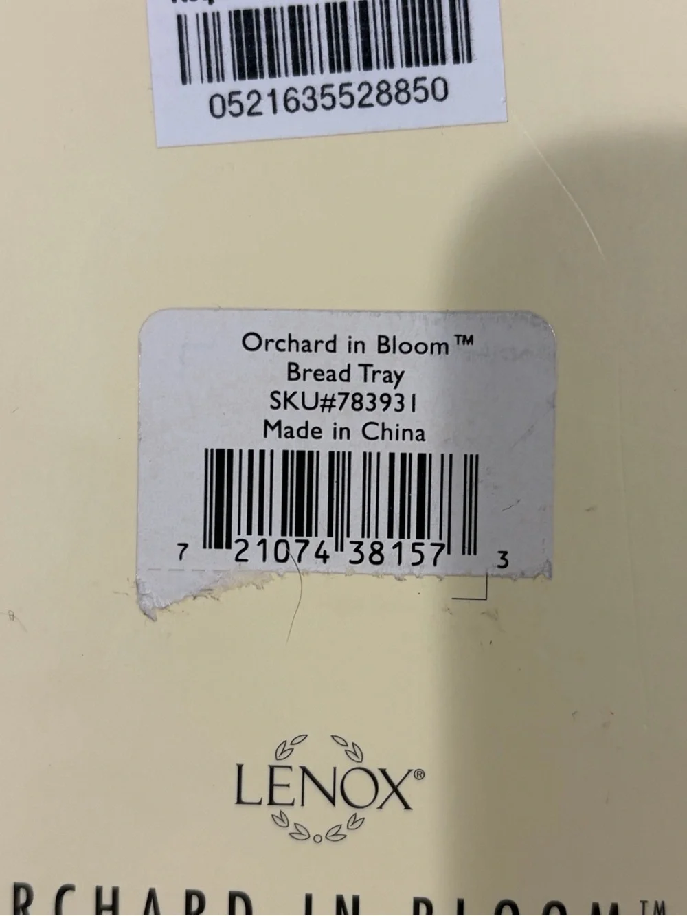 Lenox Silver Floral Embossed Serving Tray